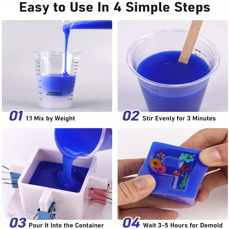 シリコンモールド作成キット、速硬化半透明シリコンゴム、樹脂鋳 - Candle Making Kit のレビューと価格