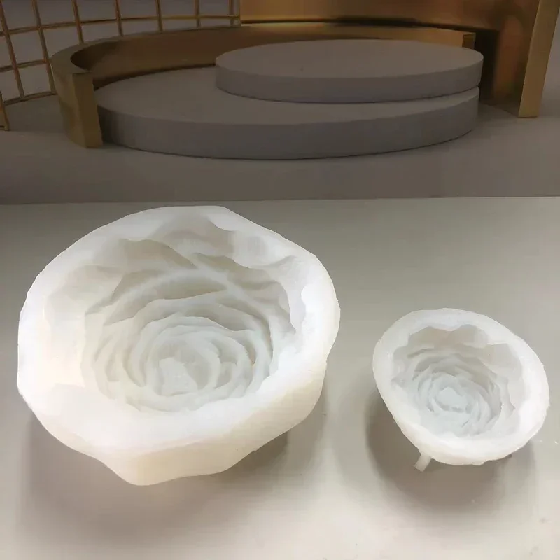 特大3Dフラワーキャンドルシリコンモールド DIY ピオニー - Candle Making Diy Kit のレビューと価格