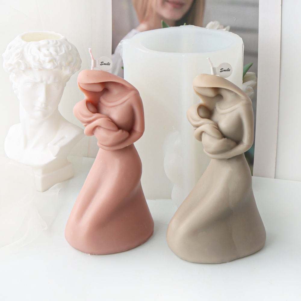 バージンハグベビーシリコンキャンドルモールドDIYマリアチャ - Candle Making Diy Kit のレビューと価格