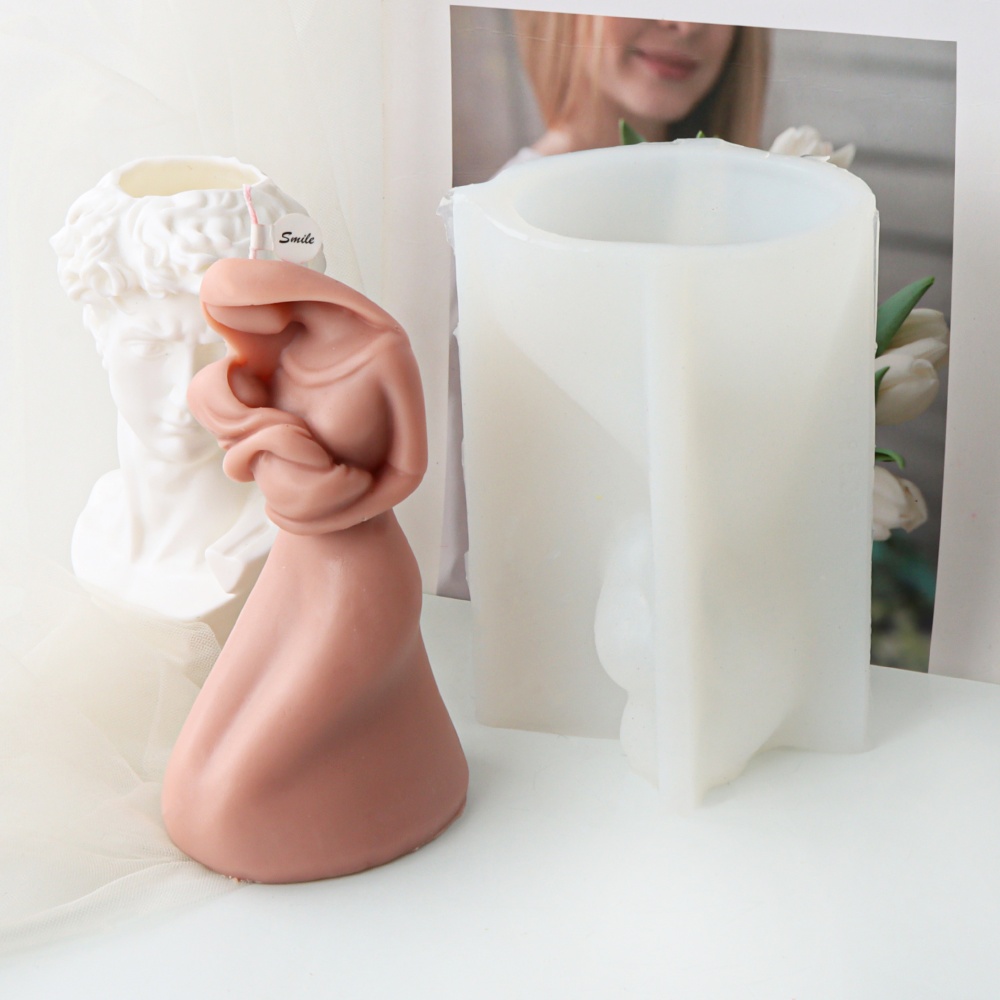 バージンハグベビーシリコンキャンドルモールドDIYマリアチャ - Candle Making Diy Kit のレビューと価格