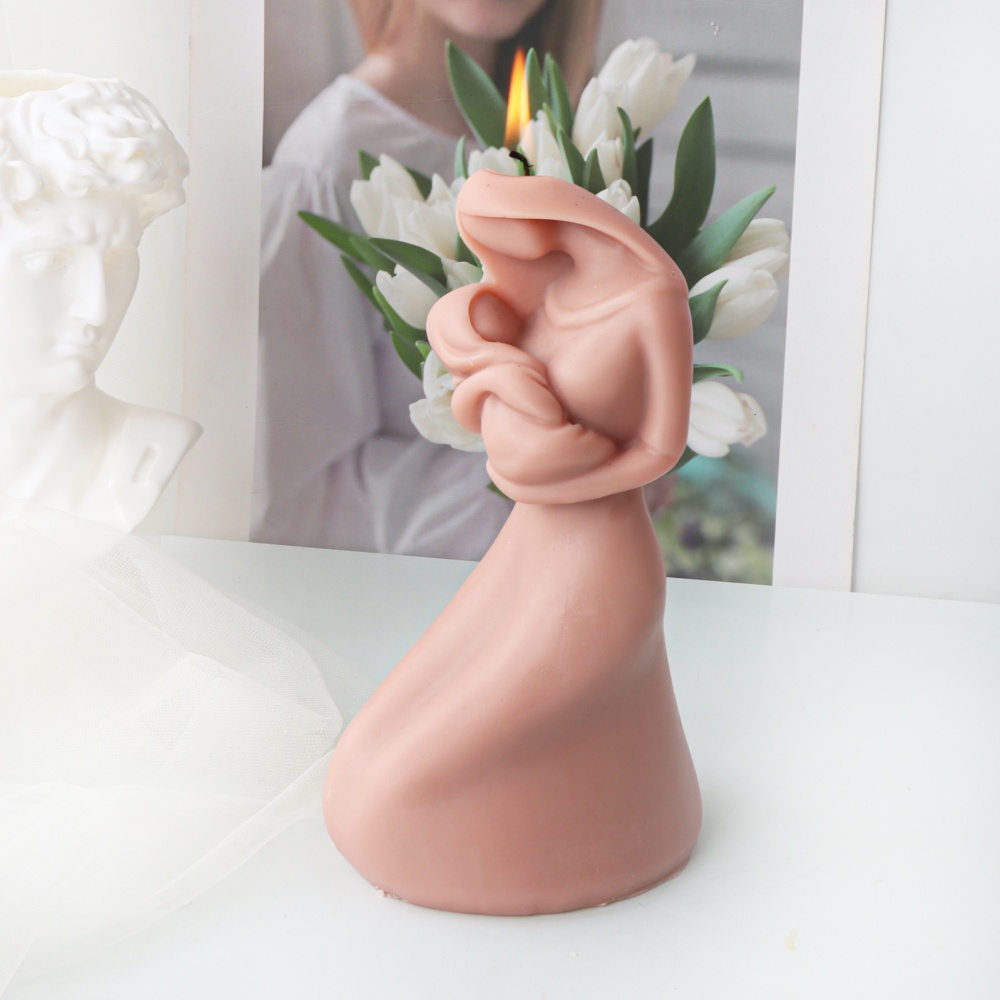 バージンハグベビーシリコンキャンドルモールドDIYマリアチャ - Candle Making Diy Kit のレビューと価格